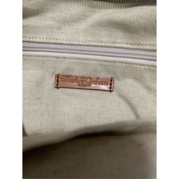 Mark & Graham Brooklyn Buckle Bag in Plum - Picture 14 of 14